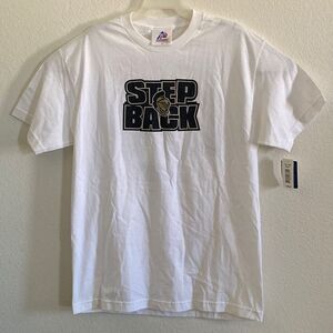 TRI- LAKE Inc. Men’s White Cotton Golden Knights “Step Up” T Shirt Size L NWT